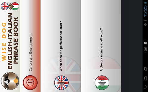 English-Italian Phrase Book Screenshots 5