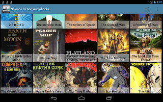 Sci-Fi AudioBook Collection APK capture d'écran Thumbnail #4