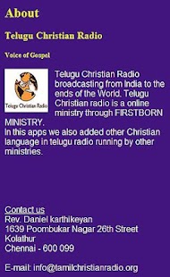Telugu Christian Radio Screenshots 1