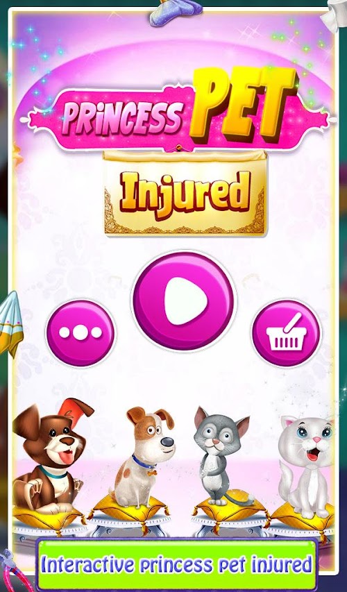 Android application Princess Pet Injured screenshort