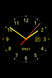 download Analog Clock Live Wallpaper-7 free