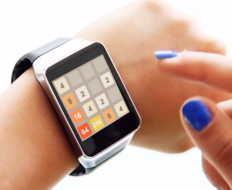 2048 - Android Wear Screen 2