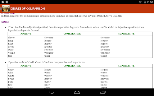 English Grammar Book - screenshot thumbnail