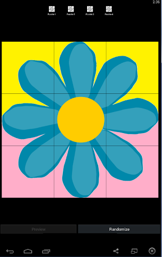 Flower Puzzle for Kids