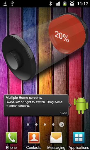 Download 3D Design Battery Widget v1.0 APK