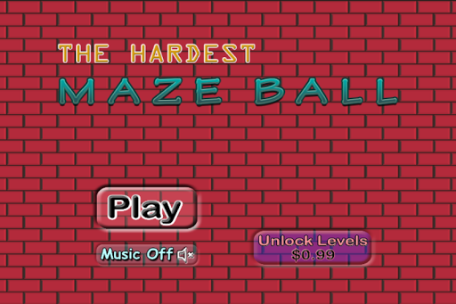 The Hardest Maze Ball