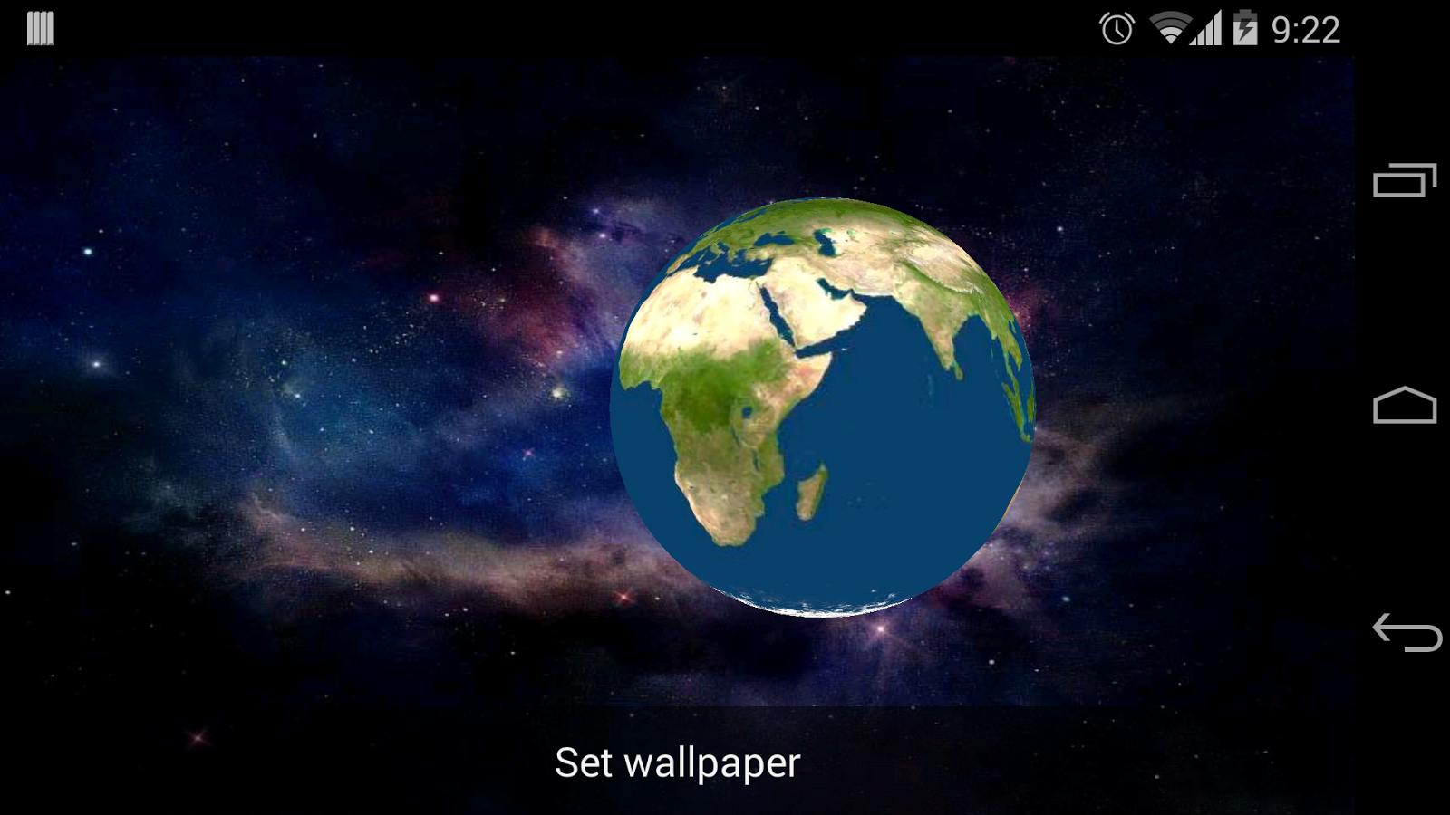 Rotating Earth 3D Wallpaper Android Apps On Google Play