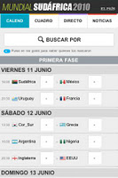 Mundial Sudáfrica en El País APK Снимки экрана #2