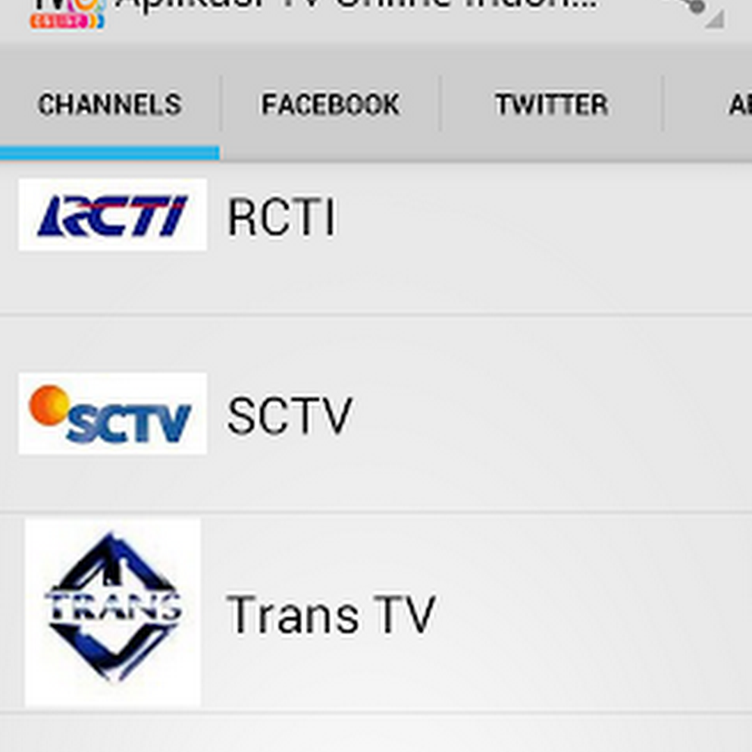 Aplikasi Tv Indonesia Offline