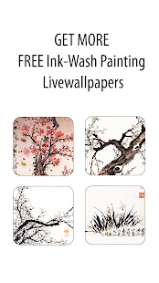 Lastest inkwash pintree wallpaper APK