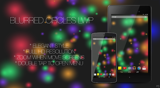 Blurred Circles LWP