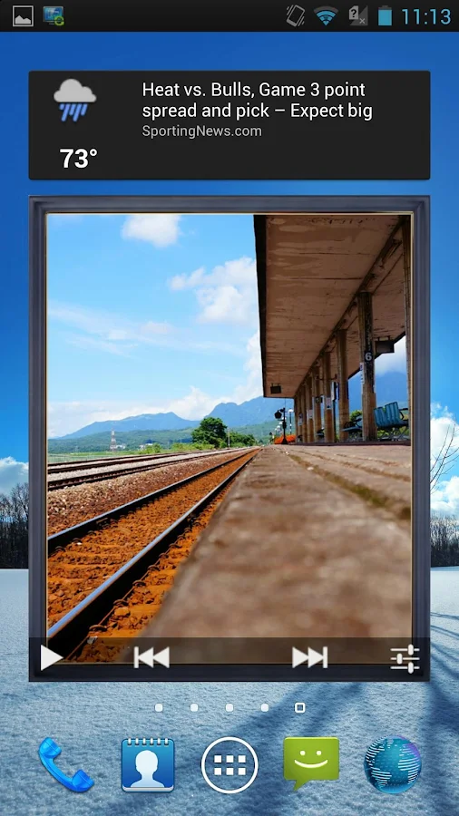 Animated Photo Frame Widget - screenshot