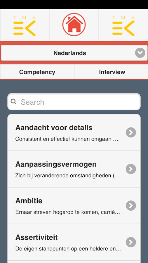 53 TMA Competenties Screen 3