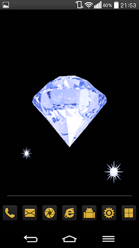 Blue Diamond Live Wallpaper