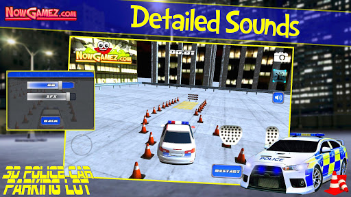 【免費模擬App】3D Police Car Parking Lot FREE-APP點子