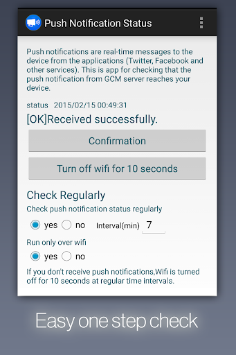 push notification checking-fix