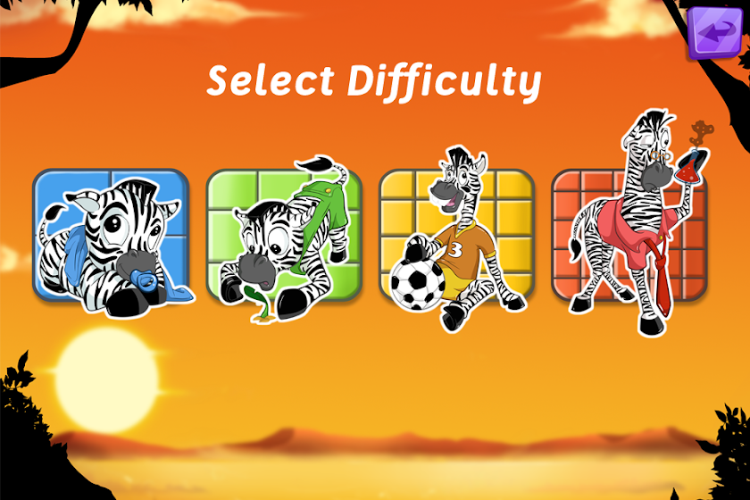Live Puzzle! African Animals Screen 1
