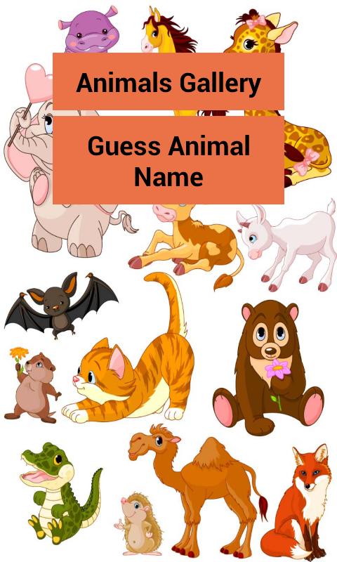 Android application Animals World for kids screenshort