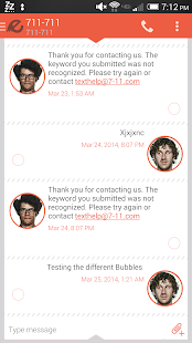 EvolveSMS Theme - Minimus - screenshot thumbnail
