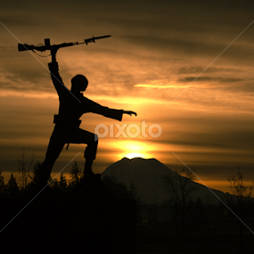 Iron Mike by Isaac Golding - Landscapes Sunsets & Sunrises