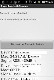 Bluetooth Scanner