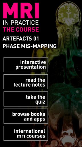 【免費醫療App】MRI Artefacts 01-APP點子