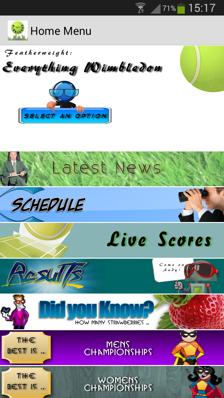 Everything Wimbledon 2014 Screen 1