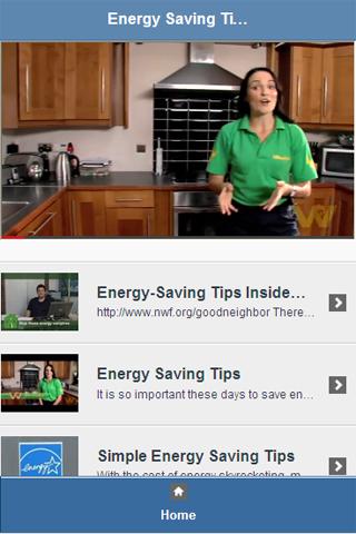 【免費媒體與影片App】Energy Saving Tips Video-APP點子