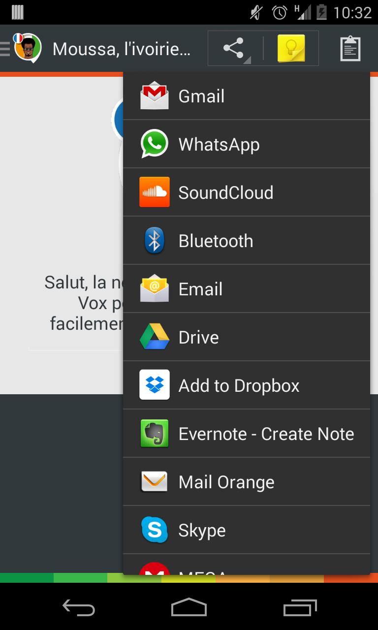 Moussa, the Ivorian voice (Fr) Screen 2