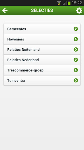 WinTreeApp - Contacts