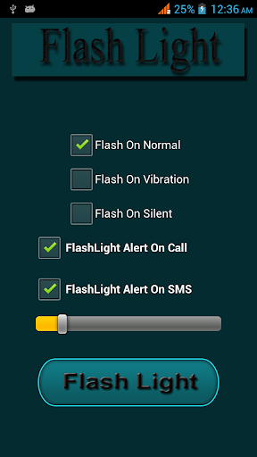 Flash On Call SMS