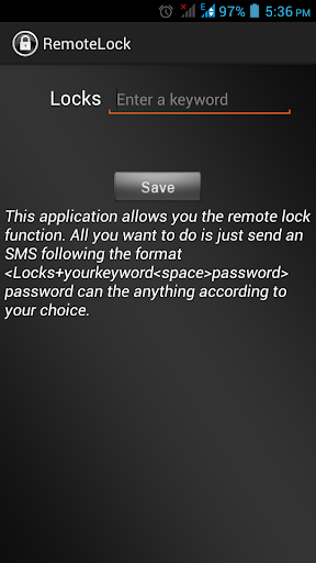 Remote Lock