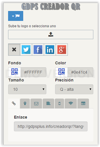 GDPS CREADOR QR