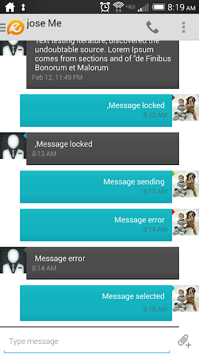 Evolve SMS Theme - Cyan