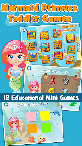 【免費教育App】Mermaid Princess Toddler Full-APP點子