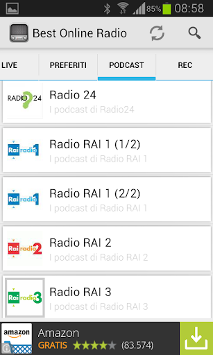 【免費音樂App】Best Online Radio - Italia-APP點子