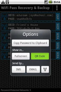 WiFi Pass Recovery & Backup - screenshot thumbnail