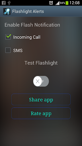 Flash Alert In Call SMS