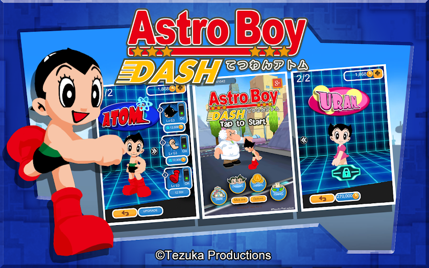 Astro Boy Dash Screen 2
