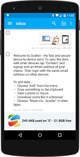 Scatter Clipboard File Sync