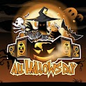lovely halloween wallpapers logo