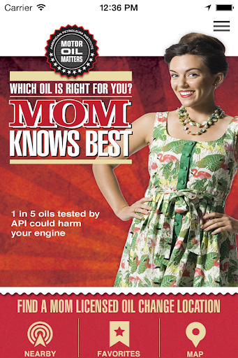 MOM Oil Change Locator