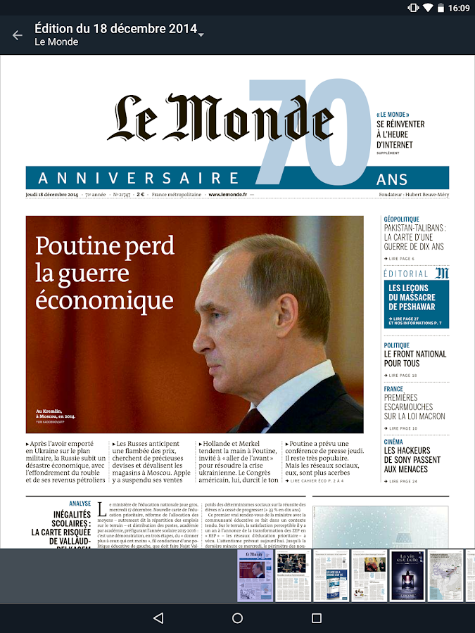 A Qui Appartient Le Journal Le Monde Journal Le Monde – Applications Android sur Google Play