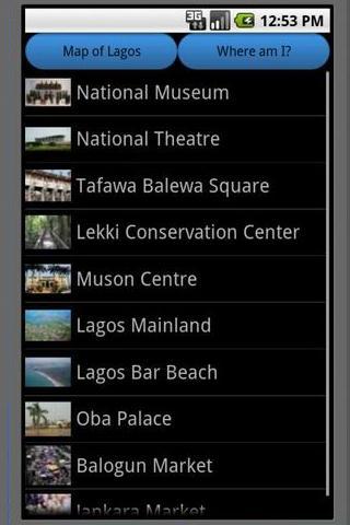 Lagos Travel Guide Map