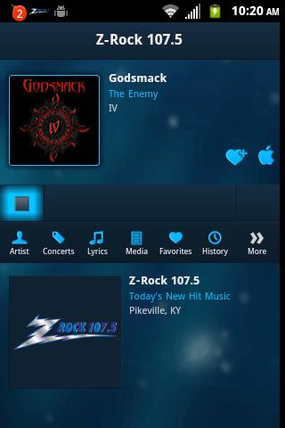 【免費音樂App】Z-Rock 107.5-APP點子