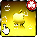 iPhone HD Gold LWP icon