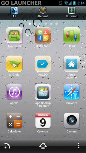 iPhone 5 Theme GO Apex Nova v1.1