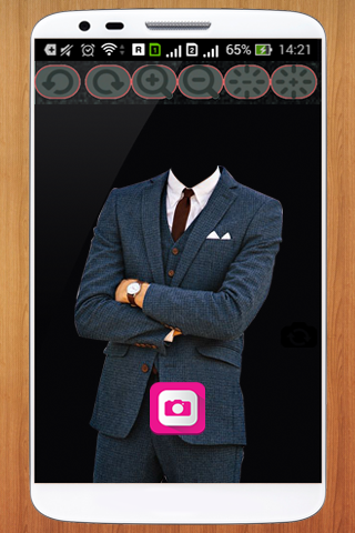 Photo Fashion Man Suit Camera