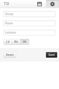 TSI schedule Screenshots 1