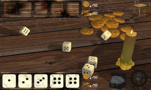 Android application Dice Poker 3D Premium screenshort